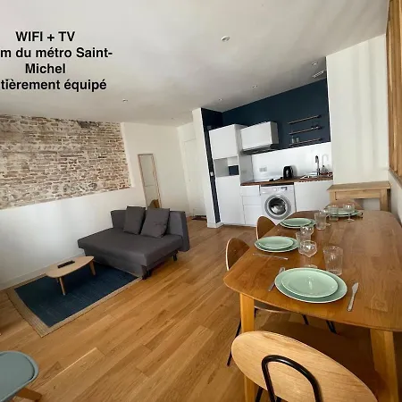 Appartement Quiet - Close To Metro Saint Michel Toulouse